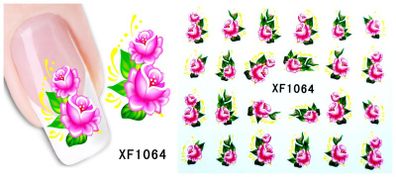 Water Decals - Water Transfer Nail Art Stickers - No 9