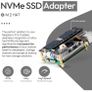 Raspberry Pi 5 8 GB Kit (Metal Case | Active Cooling | M.2 NVMe PCIe SSD | Micro HDMI 4K | ideal for Home Assistant and smart home) Image 10