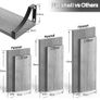 Floating Shelves Wall Mounted Shelf, Gray Paulownia Wood Wall Shelves, Wooden Shelves Set of 3 for Bedroom, Bathroom, Living Room, Kitchen, Home Office, Laundry room (FREE POSTAGE) Image 6