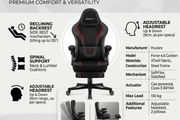 Huzaro Force 4.6 Carbon Gaming Chair with Footrest