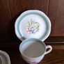 Alfred Meakin 1950s Harvest Bouquet 4 Cups and Saucers Image 4