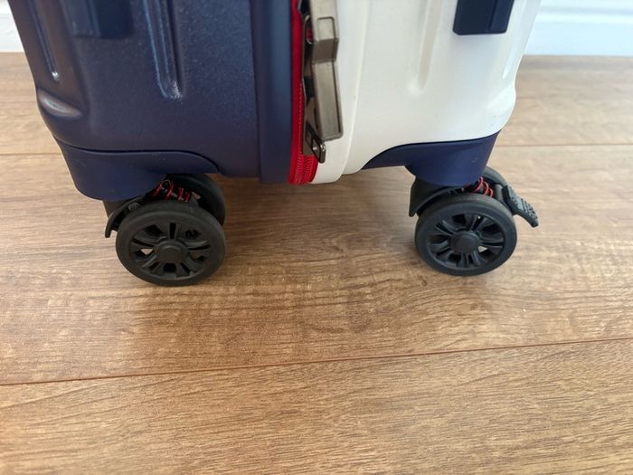 Double coloured carry on suitcase 20inch