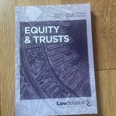 FE1 Equity and Trusts Law Manual 2025/2026
