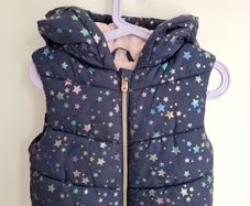 Girls 5-6yrs winter gilet