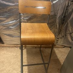 Pair of wooden stools
