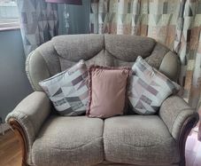 Couch and armchair