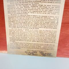 Irish Republic 1916 Proclamation Of Independence Poster Ireland