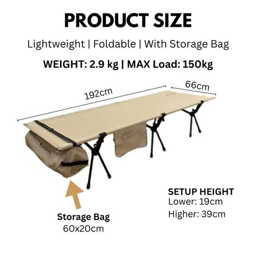 camp bed