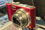 Panasonic LUMIX DMC-TZ10 12.1MP Digital Camera 12x Optical Zoom Red/ Excellent