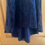 Stunning navy blue, lace fishtail dress Image 5