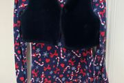 Christmas Dress &amp; Fur Gilet: 8-9yrs