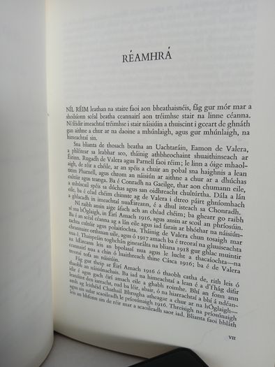 De Valera I by Tomas O' Neill and Padraig O' Fiannachta (PT115)