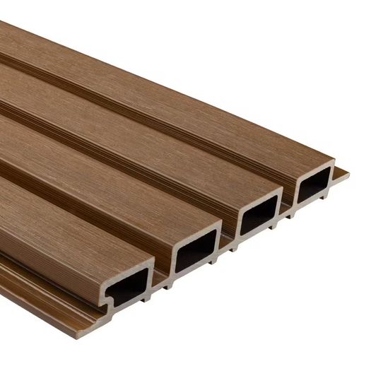 26mm Exterior Composite Wall Panel Teak 290x21.9cm