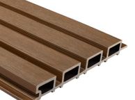 main image for ad 26mm Exterior Composite Wall Panel Teak 290x21.9cm