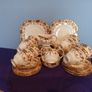42 Piece ARKLOW  " Royal Linden " Bone China  Tea Set Image 2