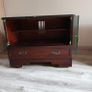 Vintage Mahogany-Style TV Stand / Media Cabinet (On Wheels) Image 7