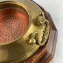 Vintage wood and metal brazier Image 3