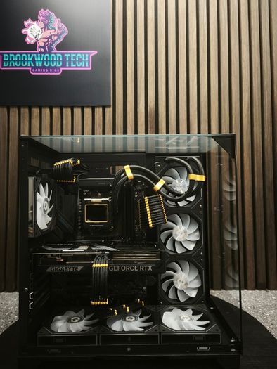Brand New! Brookwood Tech Gaming PC BUILD! RTX5070/Ryzen 7800X3D/32GB DDR5/1Tb