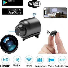 1080P HD Spy Mini WiFi Camera Indoor Safety Security Surveillance Baby Monitor Night Vision Camcorder IP Cam Audio Video Recorder