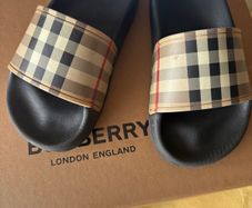 Kids Burberry Slides