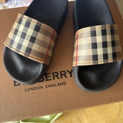 Kids Burberry Slides