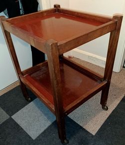 Mid century bar or tea trolley
