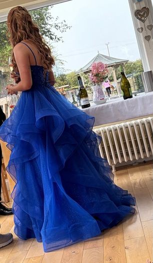 Debs dress royal blue (Simply Divine)