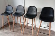 four Jysk bar stools