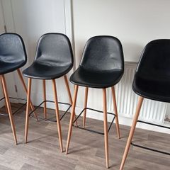 four Jysk bar stools