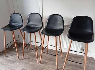 four Jysk bar stools