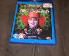 Johnny Depp- Alice in wonderland Blu-ray