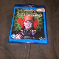 Johnny Depp- Alice in wonderland Blu-ray