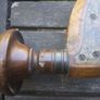 Antique Beech And Brass Brace Image 6