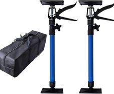 Cabinet Lifter - Adjustable from 48 to 114 cm Third Hand | 30 kg Load Capacity Work Easier Levelling Bar Lift Bracket for Electrical Appliances Construction Fridge Awning