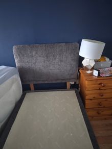 single beds and head boards