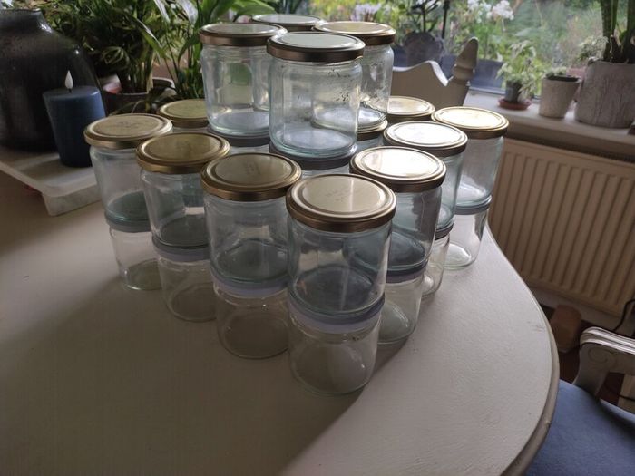 36 Glass Jars
