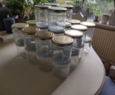 36 Glass Jars