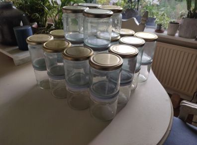 36 Glass Jars