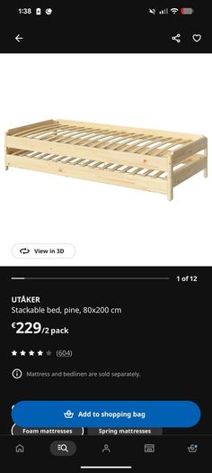 ikea bed utaker