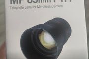 Brand New Samyang 85mm F1.4 Telephoto Lens For Canon