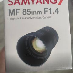 Brand New Samyang 85mm F1.4 Telephoto Lens For Canon