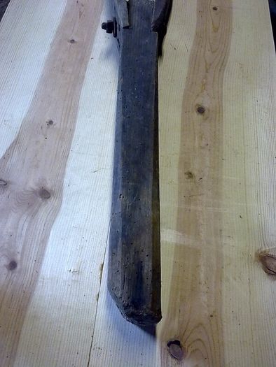 Old harness makers wooden clamp