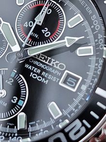 Watch Seiko Chronograph/Alarm.