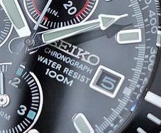 Watch Seiko Chronograph/Alarm.