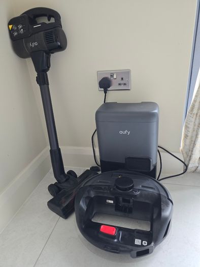 Eufy E20 3-in-1 robot vacuum and cordless stick vacuum