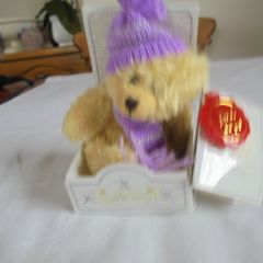 Miniature"Teddy Cares" Cuddly Teddy Bear for Sale
