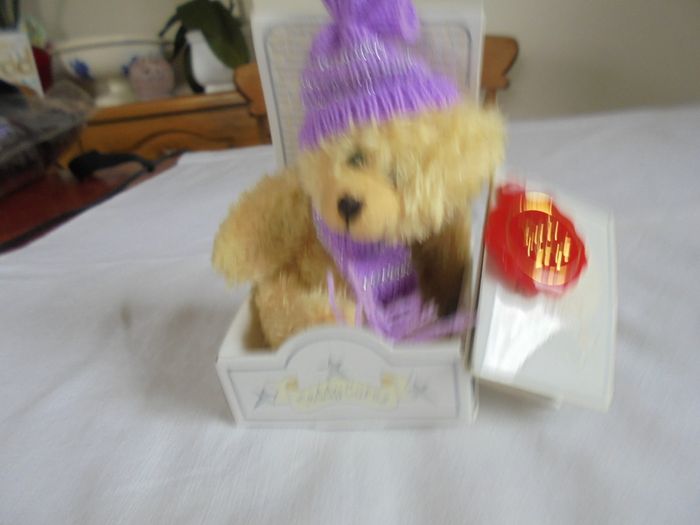 Miniature "Teddy Cares" Teddy Bear for Sale