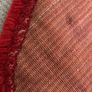 Vintage handmade tufted rug red wool Lamtex Image 6