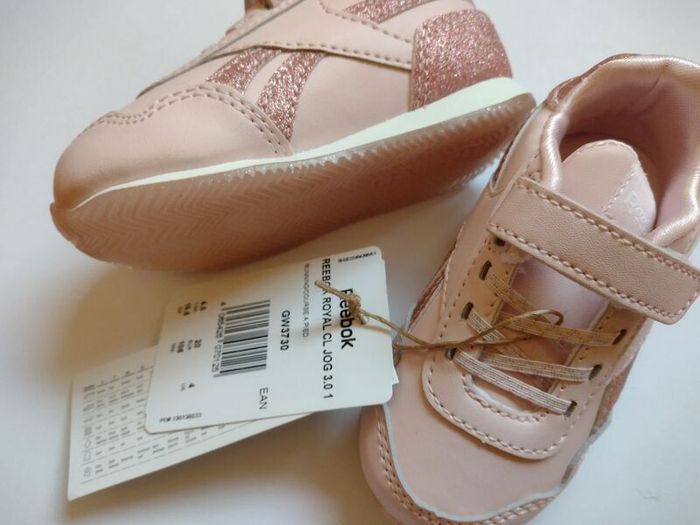 Reebok Pink Baby Trainers