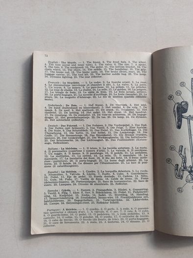 1950's  8 Languages Tourist Booklet